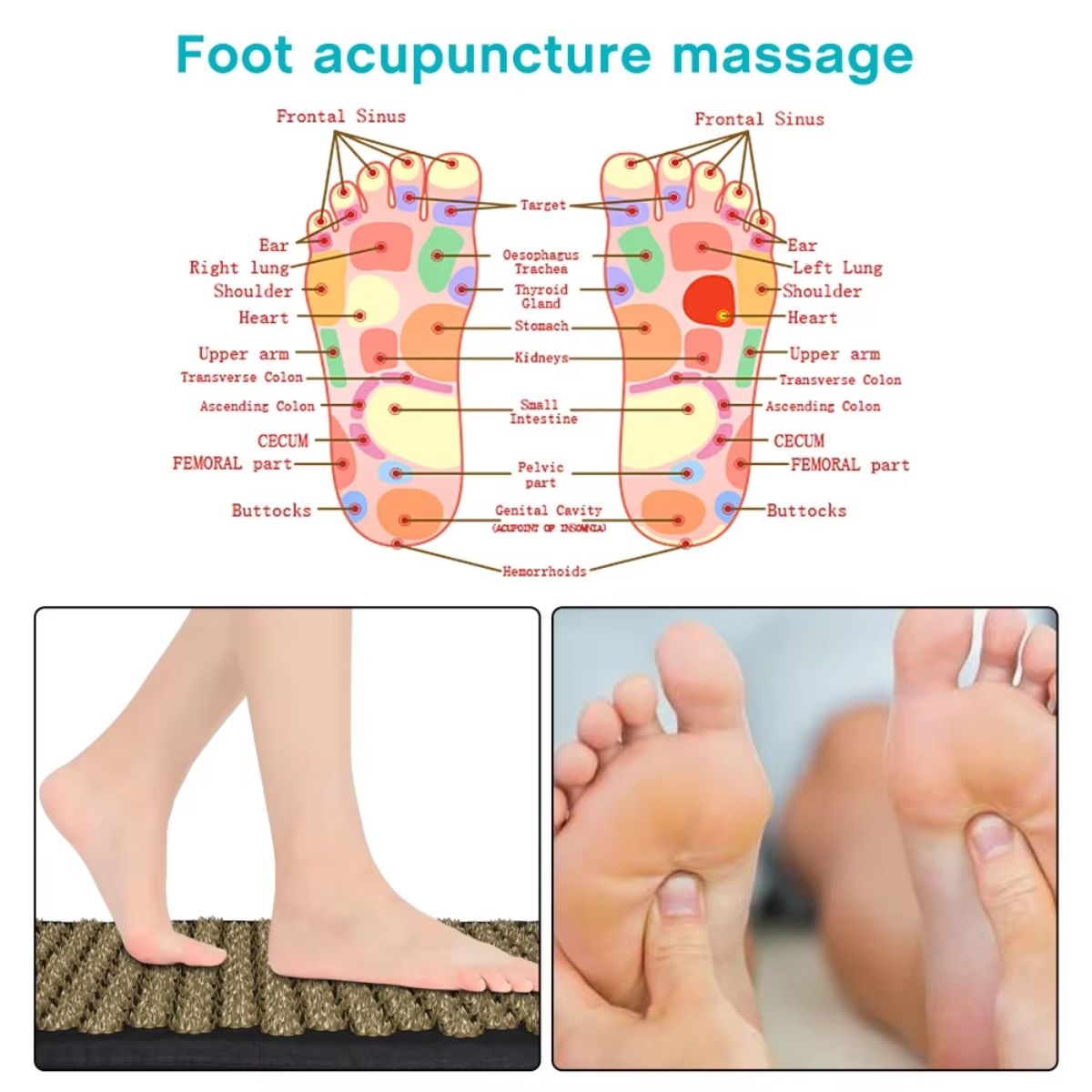 Acupressure mat for back pain
