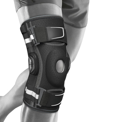 Adjustable Knee Brace for Pain Relief – Removable Stabilizers for Joint Support