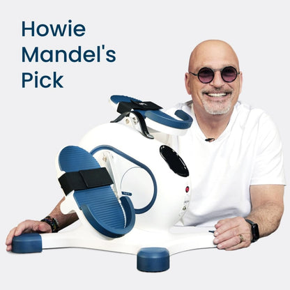 

Dual-Mode Motorized Pedal Exerciser for Arms and Legs at Home