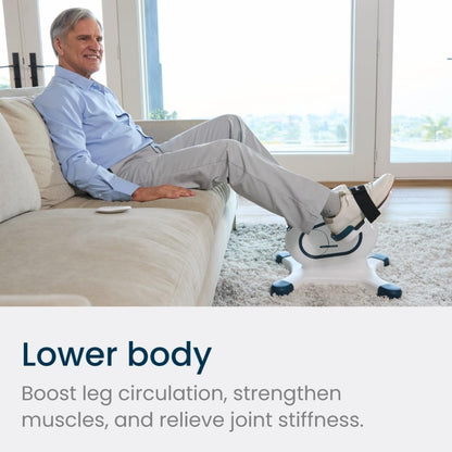 

LED Display and Remote-Controlled Senior Pedal Exerciser