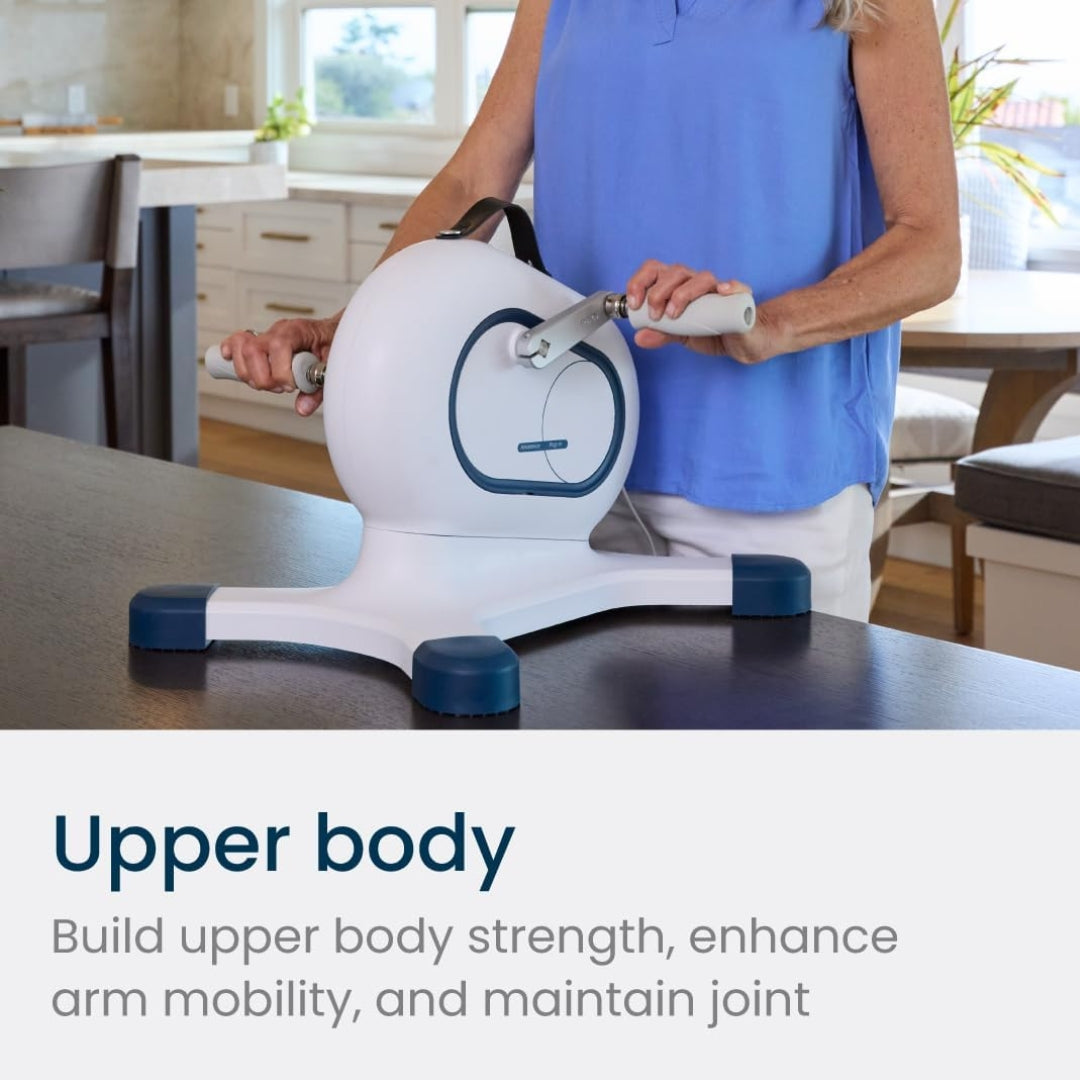 

Compact Low-Impact Exercise Device for Elderly Fitness and Rehabilitation