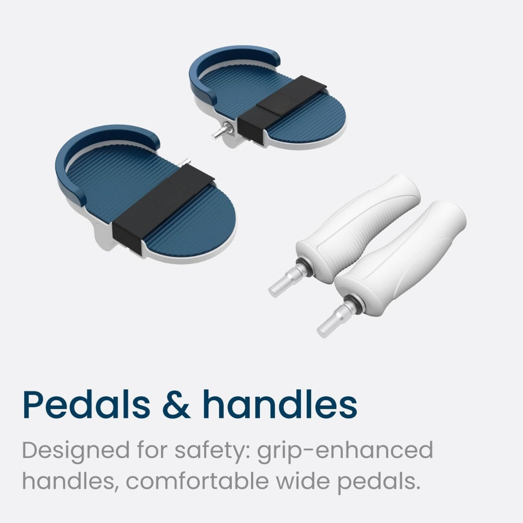 

Adjustable Resistance Arm and Leg Pedal Exerciser for Seniors and Adults