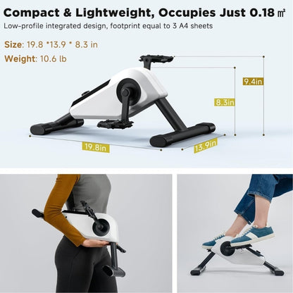 Compact exercise bike 