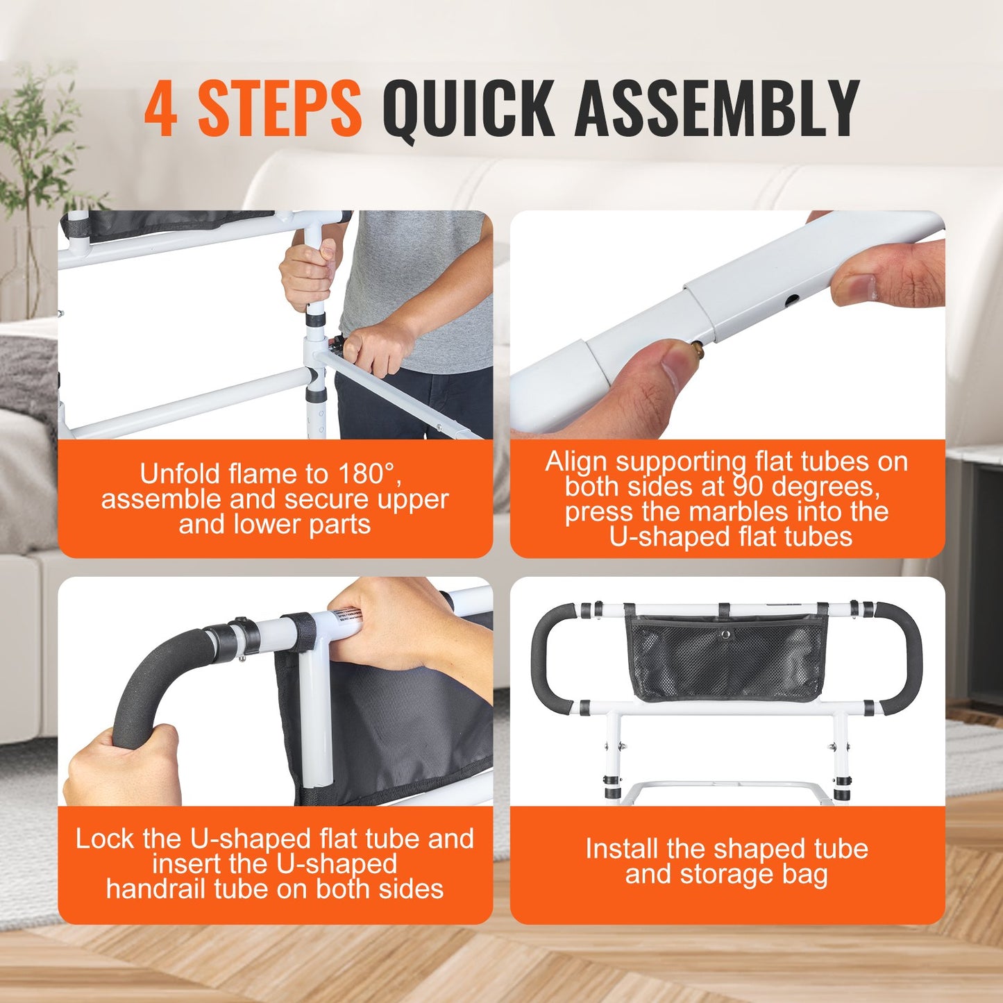 bed rail for elderly adults
