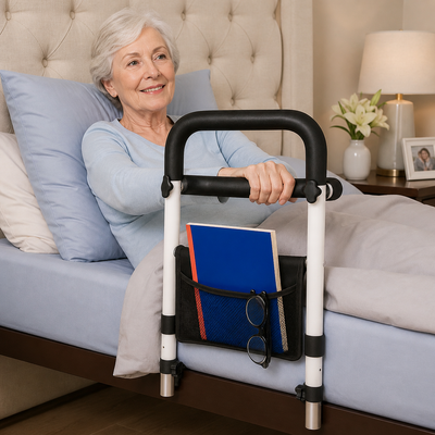 Bedside Grab Bar for Elderly – Wall-Mounted Safety Assist Rail