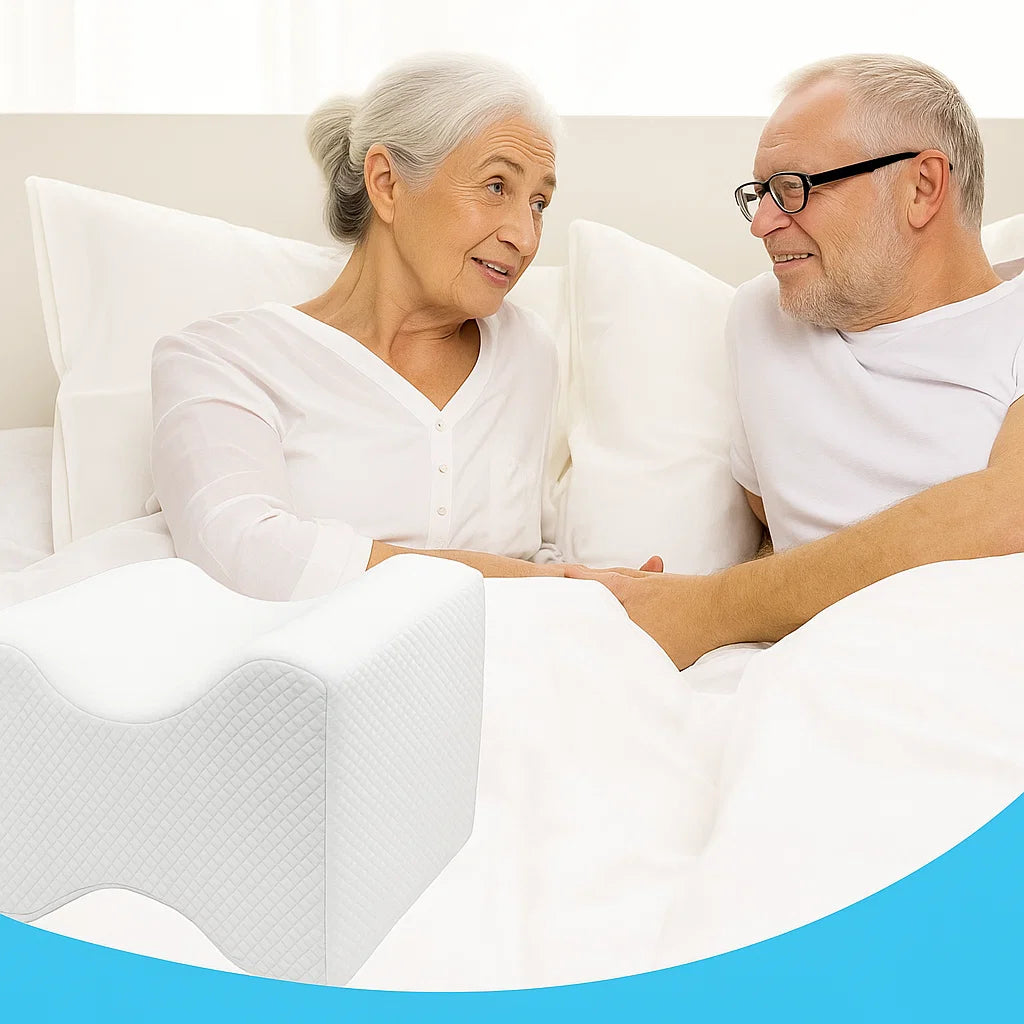 Comfort Knee Pillow – Lumbar & Leg Support for Seniors