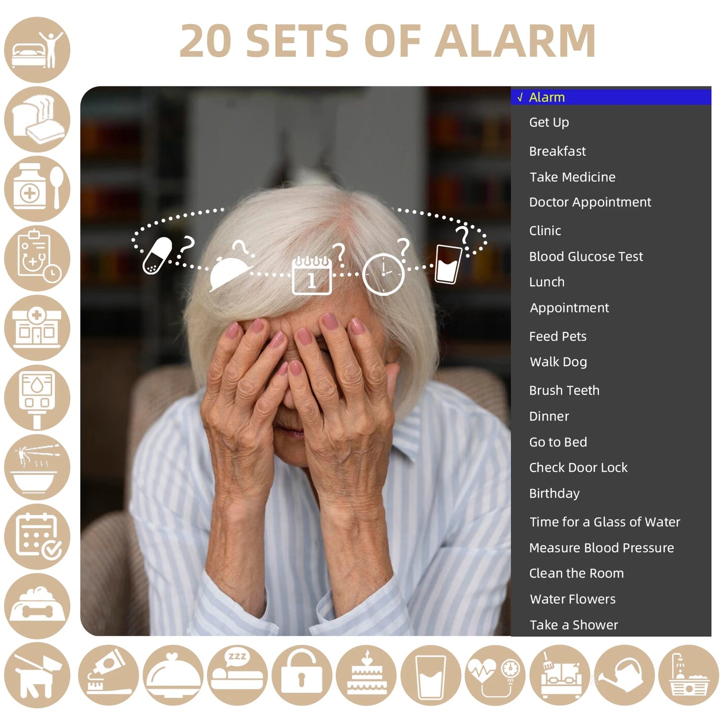 Digital Dementia Clock

