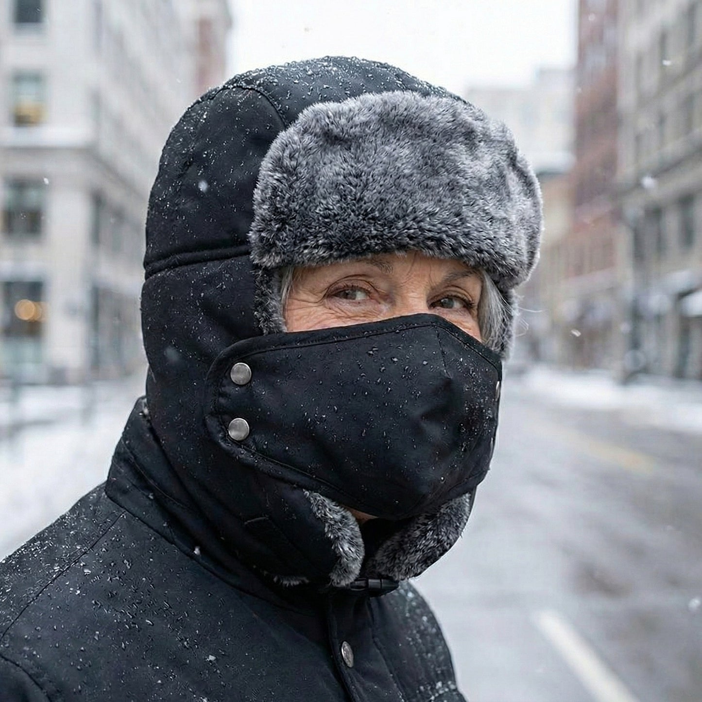 comfortable winter hat



