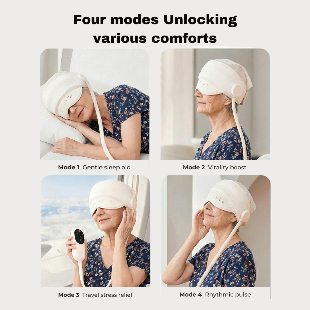 lightweight head massager