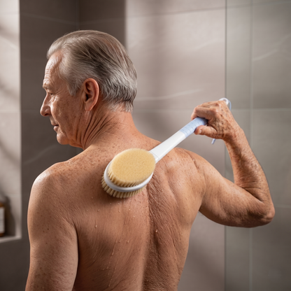 anti slip bath brush