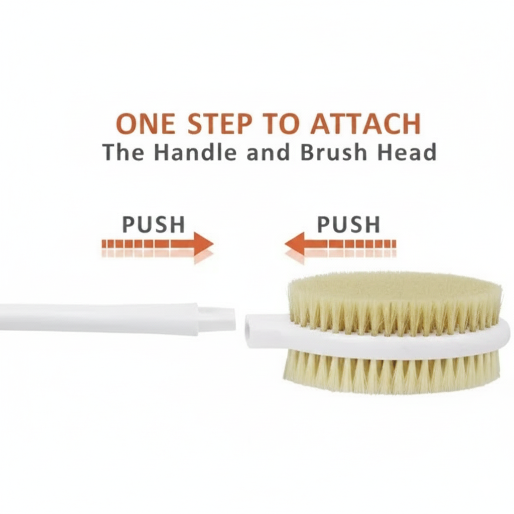 shower body scrubber