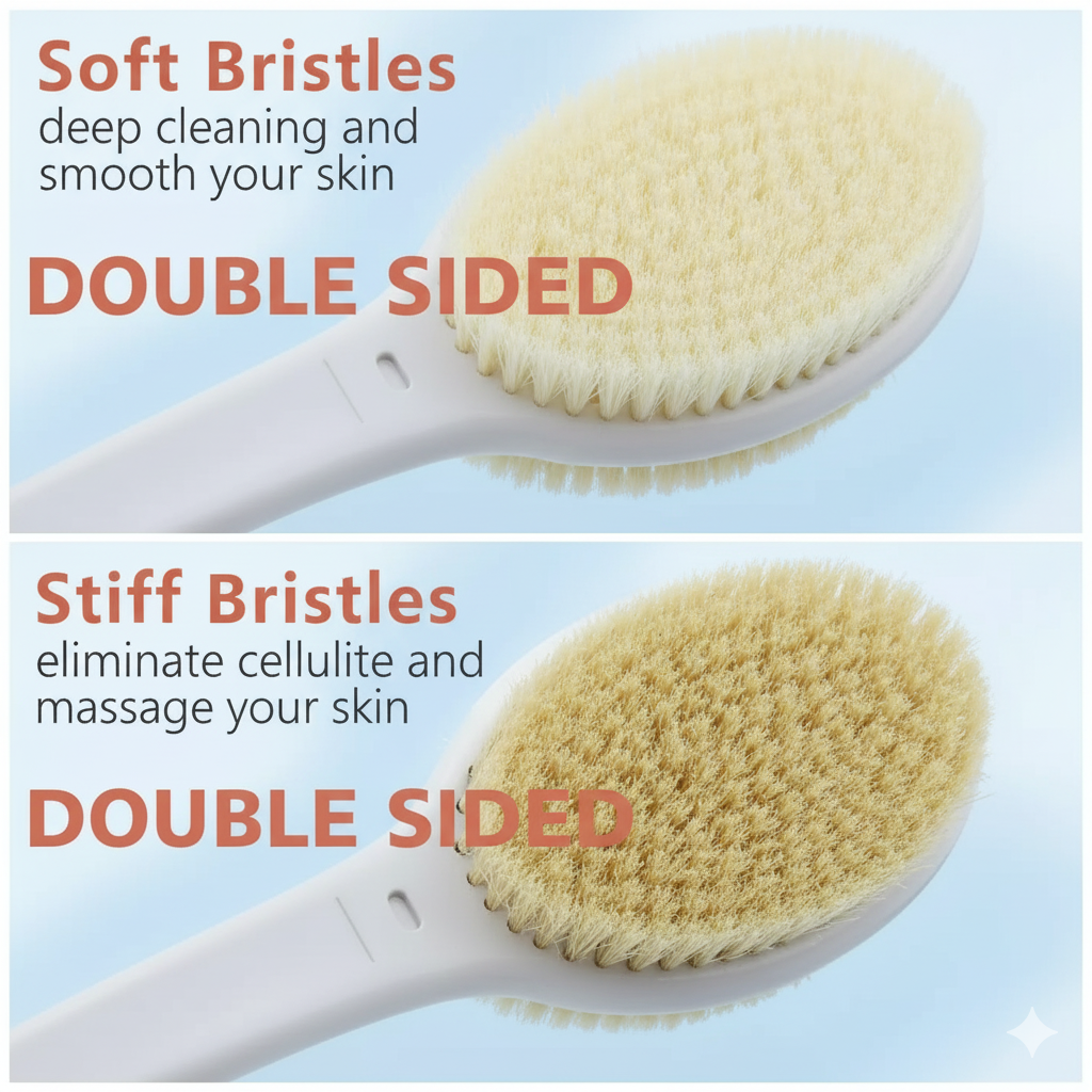 bath brush exfoliator