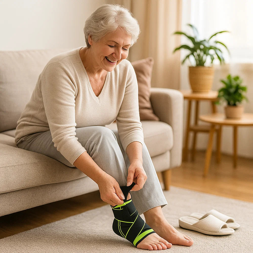 Comfortable Ankle Support Wrap – Gentle Stability for Seniors