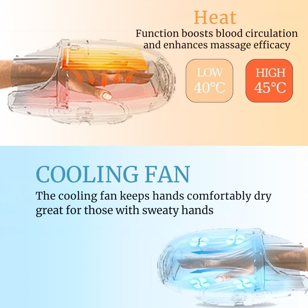 cordless hand massage device