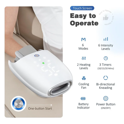 cordless hand massage device