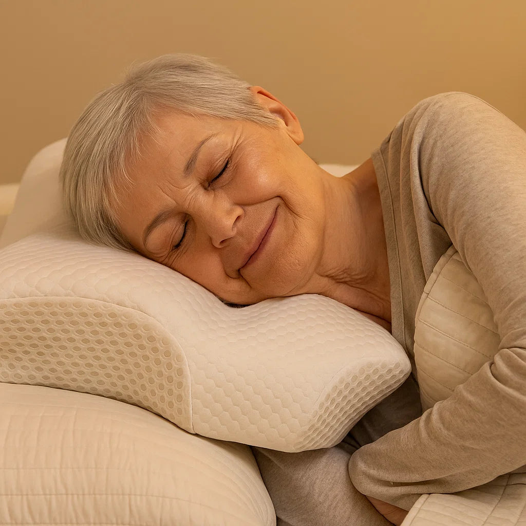 Ergonomic Neck Pillow for Seniors 