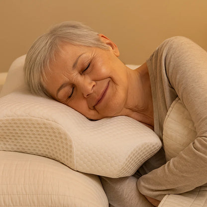 Ergonomic Neck Pillow for Seniors 
