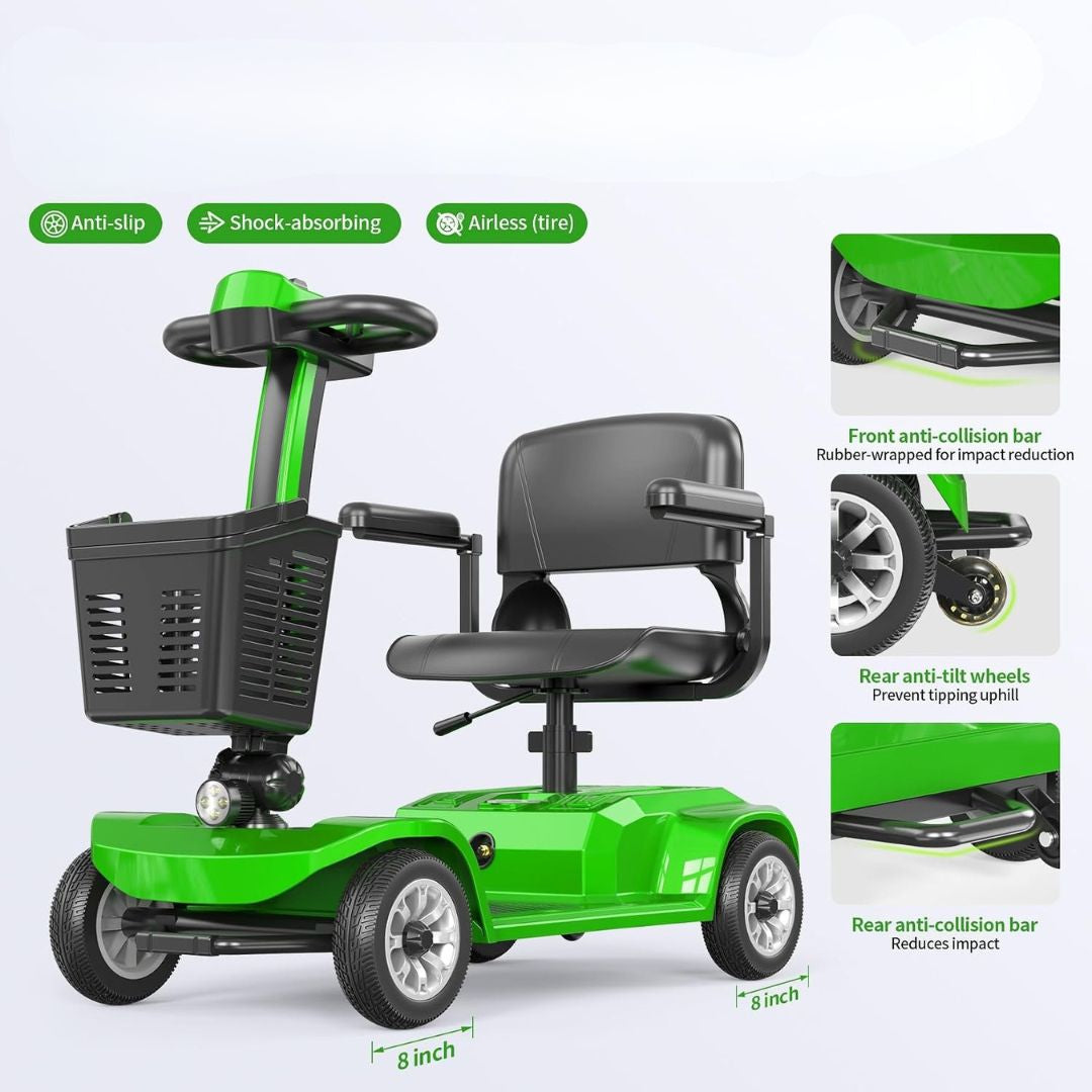 compact folding mobility scooter