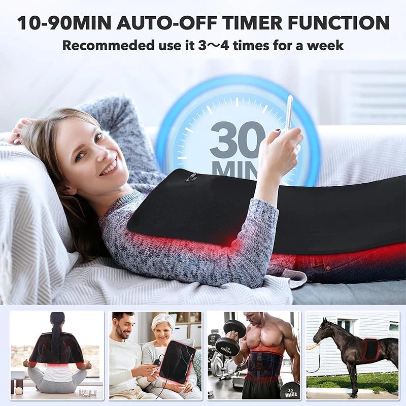 Red Light Therapy Mat for Muscle Relaxation