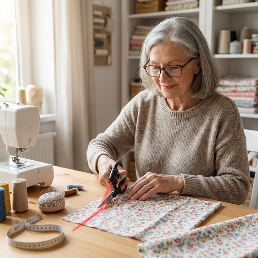 Lightweight Laser Scissors for Seniors – Easy & Precise Cutting