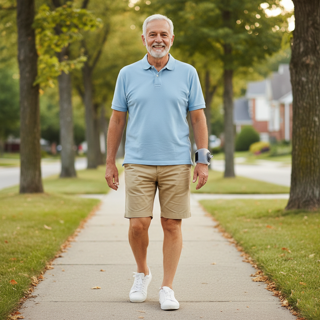 Portable Wristband Water Bottle for Seniors – Hands-Free Hydration