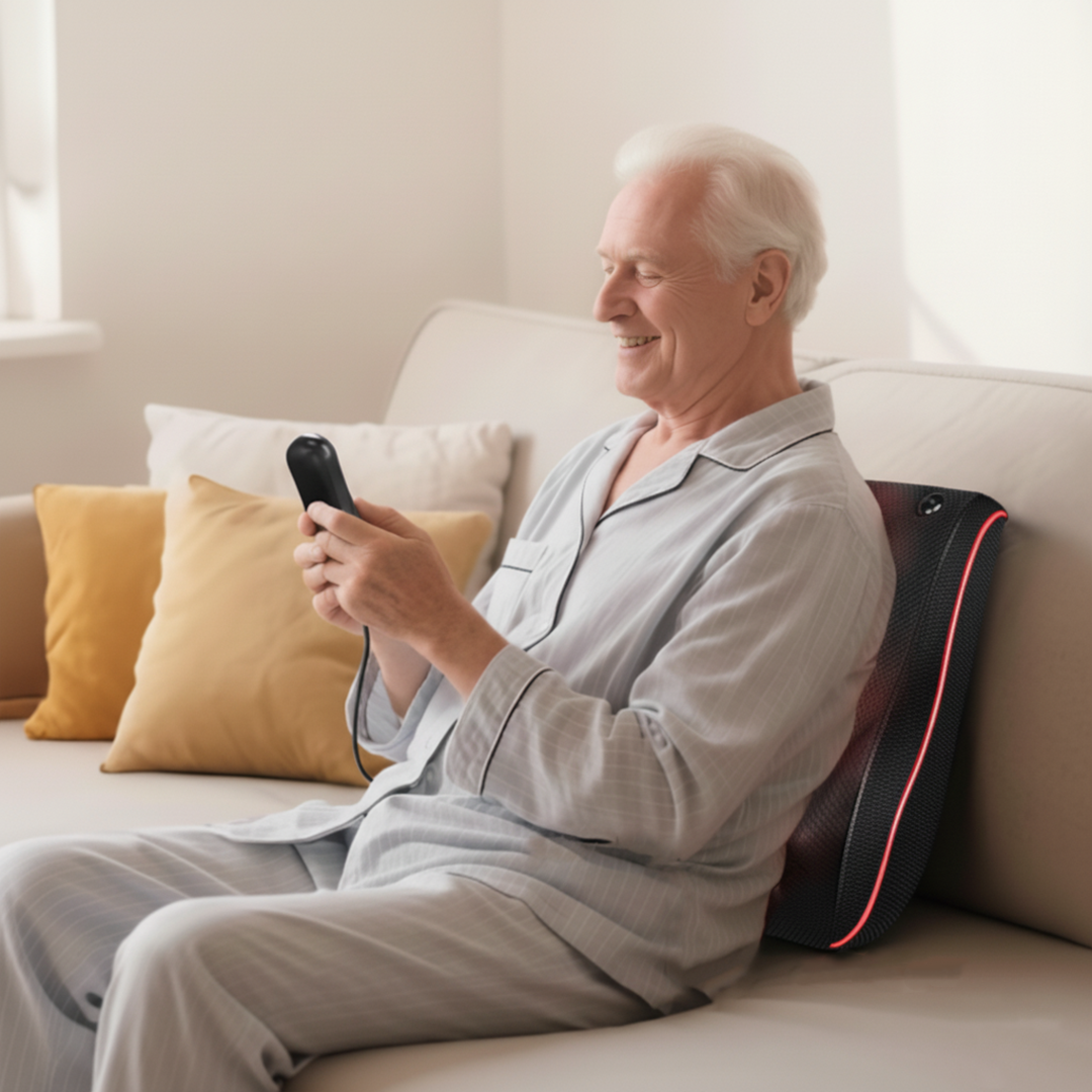 remote control massage cushion