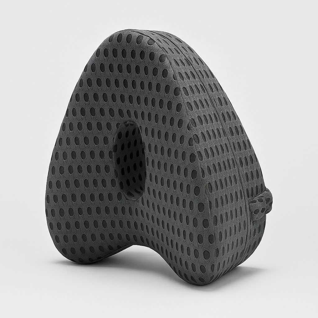 Grid Gray pregnancy leg pillow for comfort and leg positioning during pregnancy