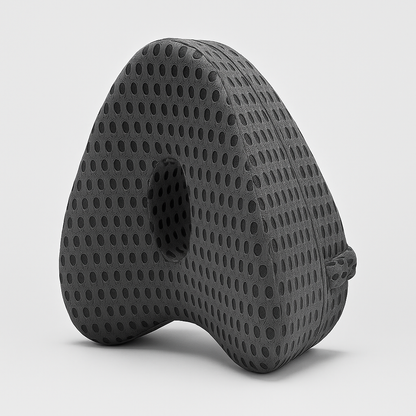 Grid Gray pregnancy leg pillow for comfort and leg positioning during pregnancy