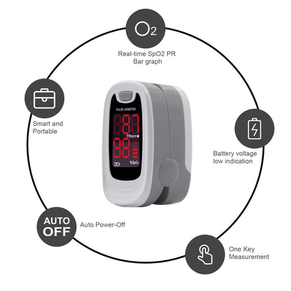 Portable pulse oximeter