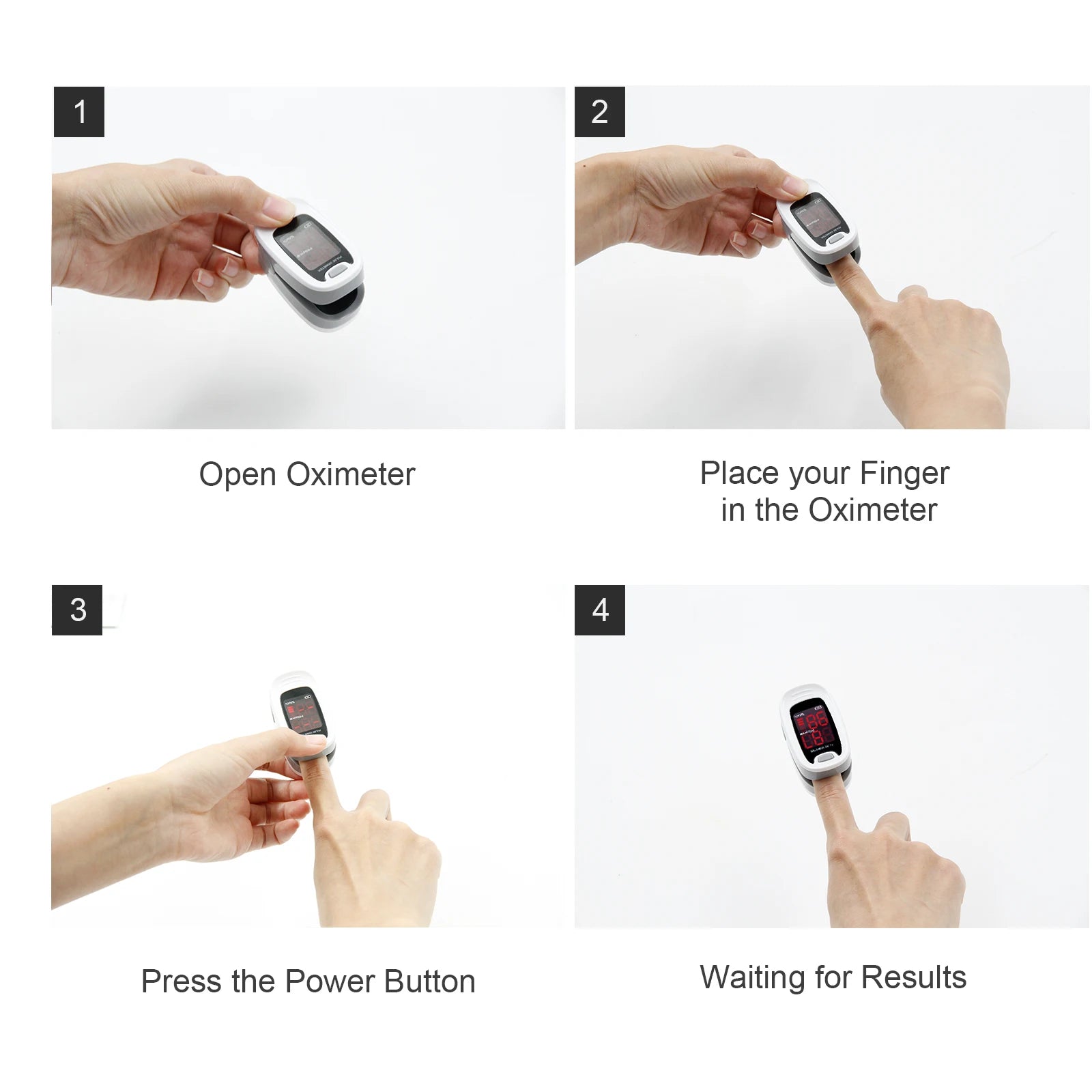 Digital SpO2 reader