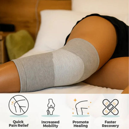 Compression Knee Pads – Soft, Breathable & Supportive Braces for Seniors (1 Pair)