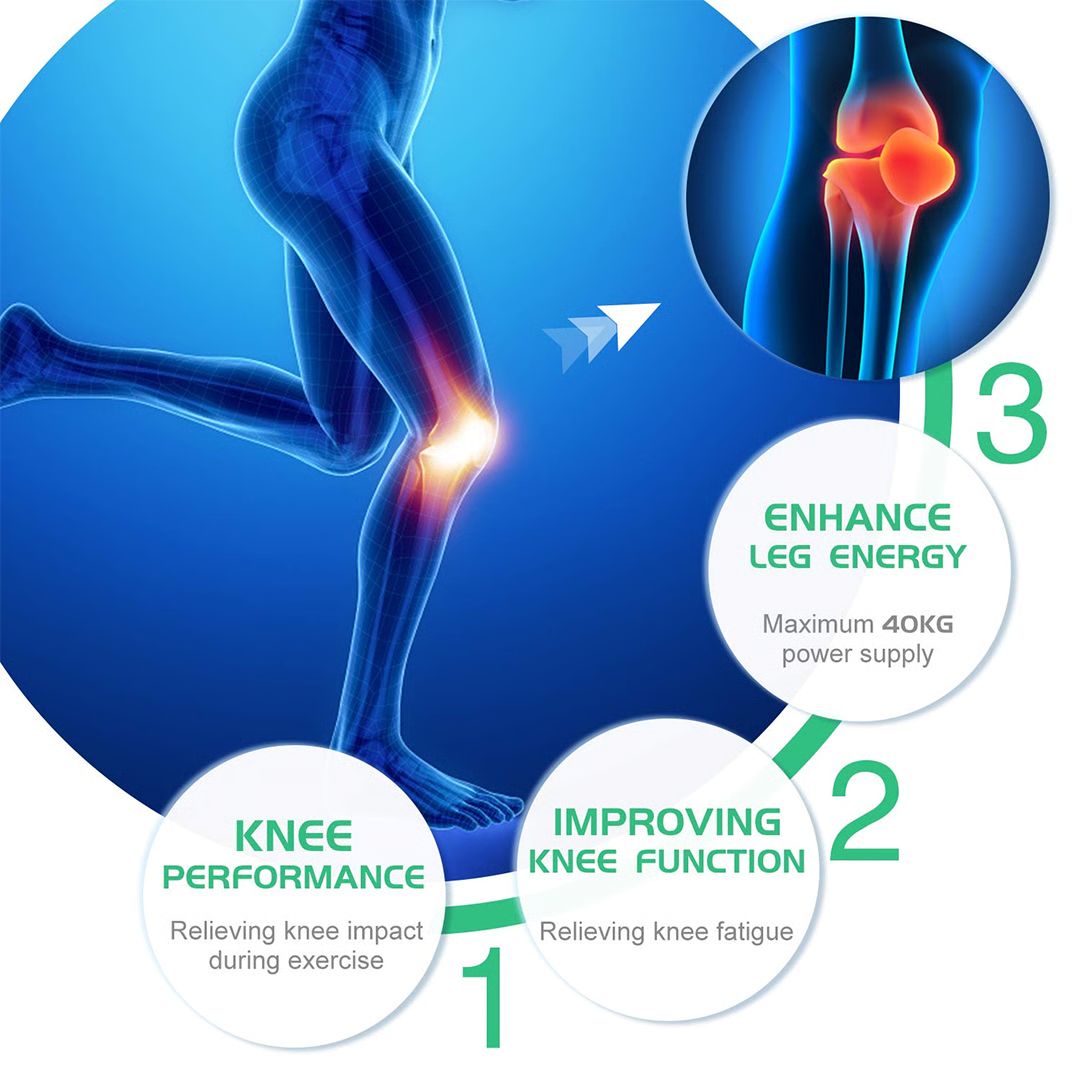 Spring knee booster