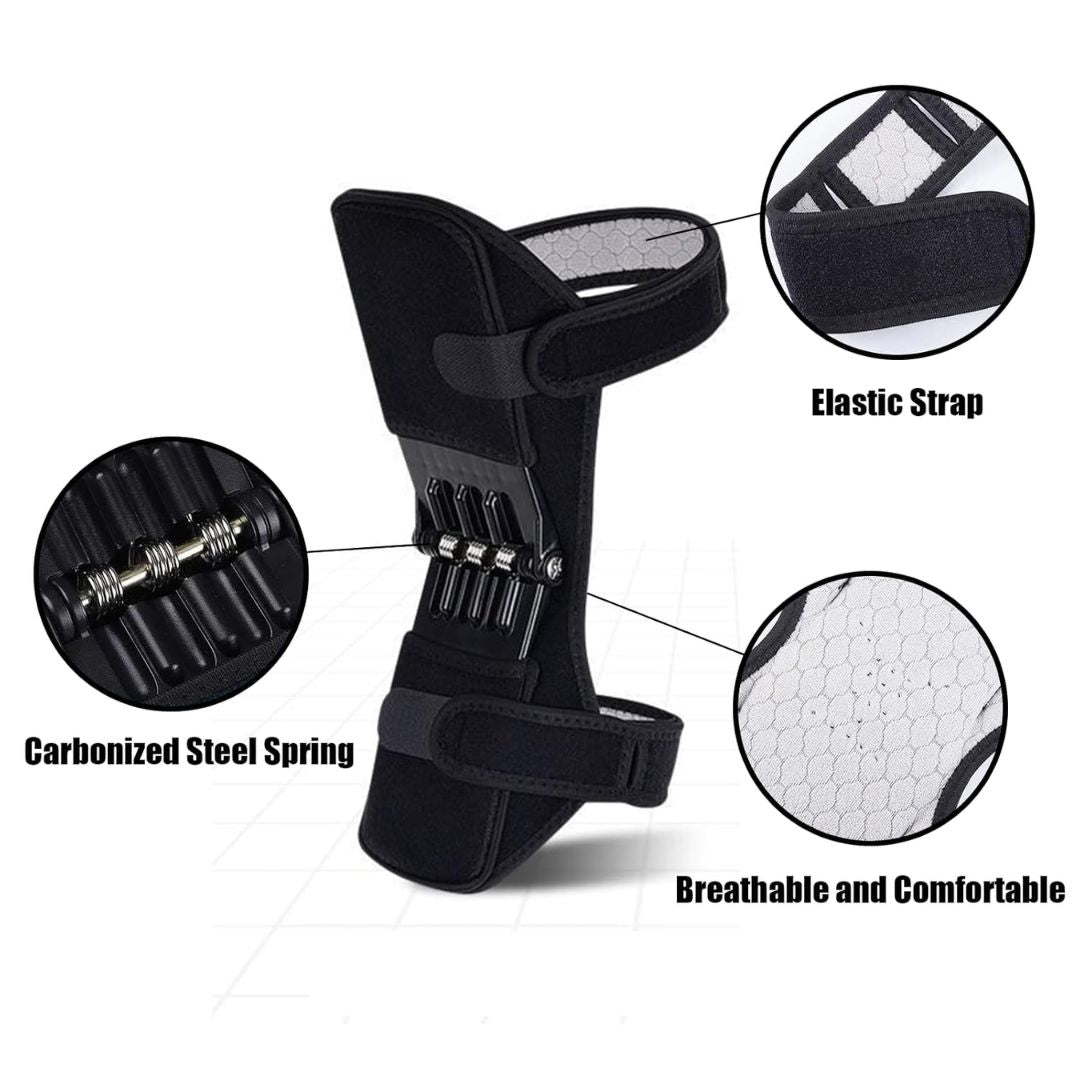 Knee support for climbing stairs