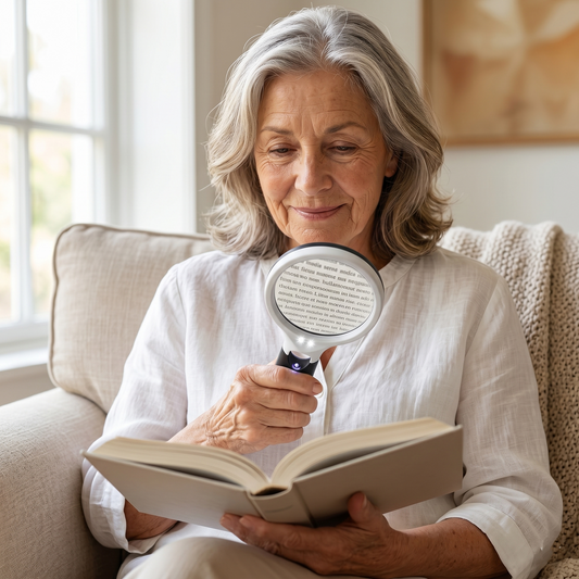 reading magnifier handheld