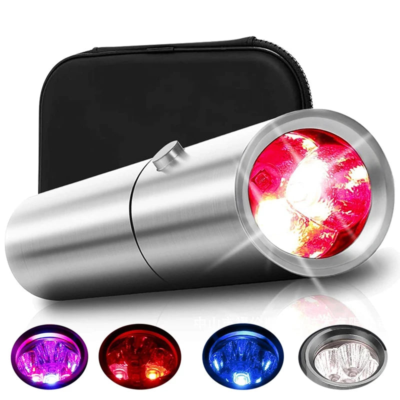 Red light therapy lamp

