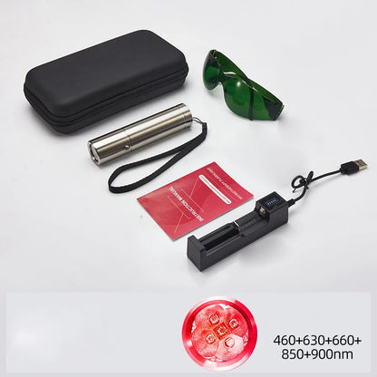 Red light facial device

