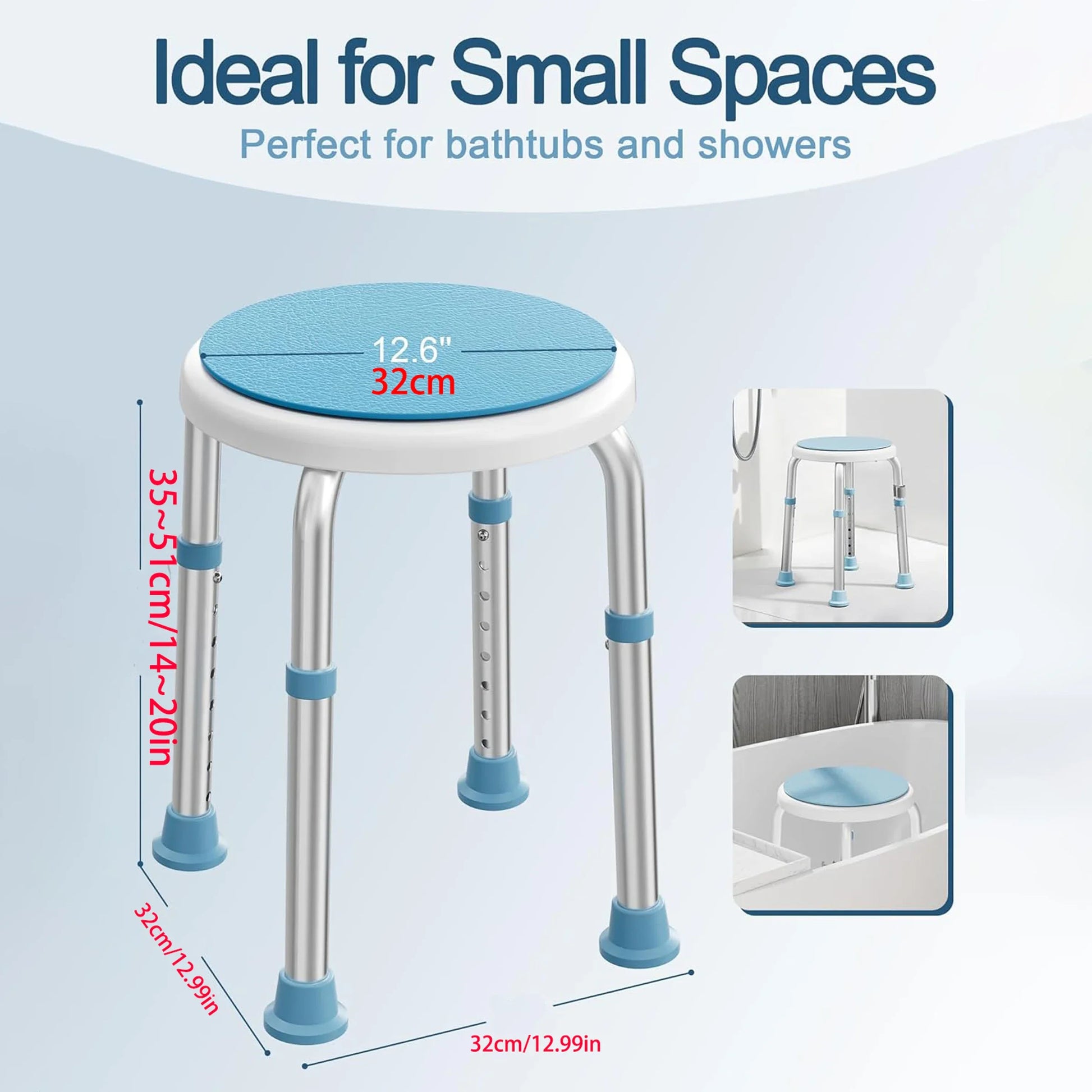anti-slip shower seat

