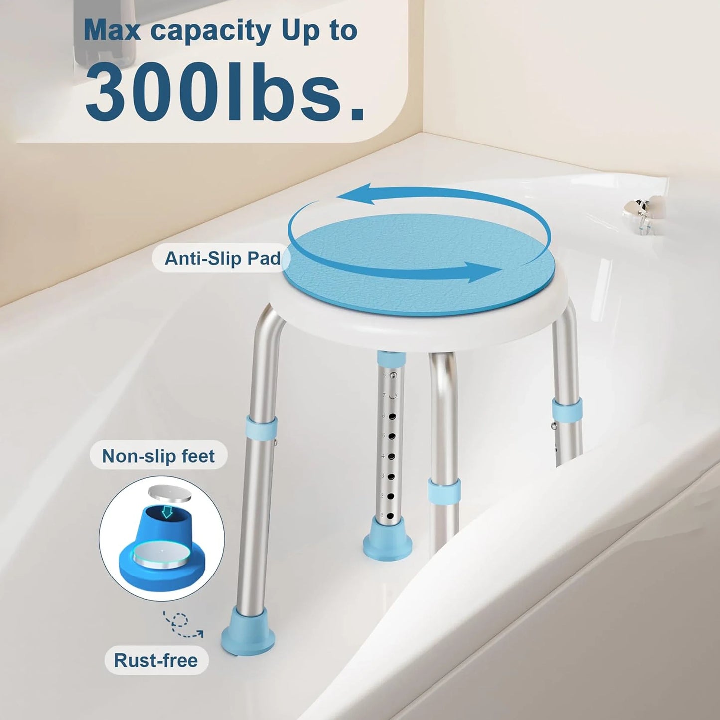 portable shower stool

