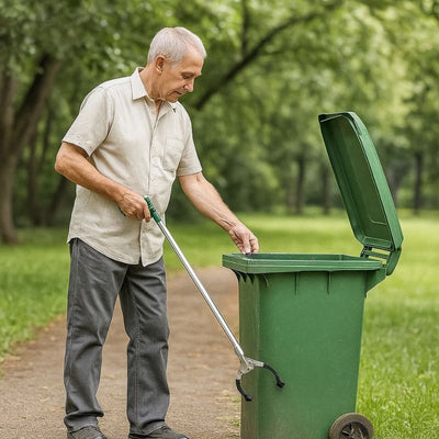 Lightweight Trash Picker Stick – Long Reach Grabber Tool