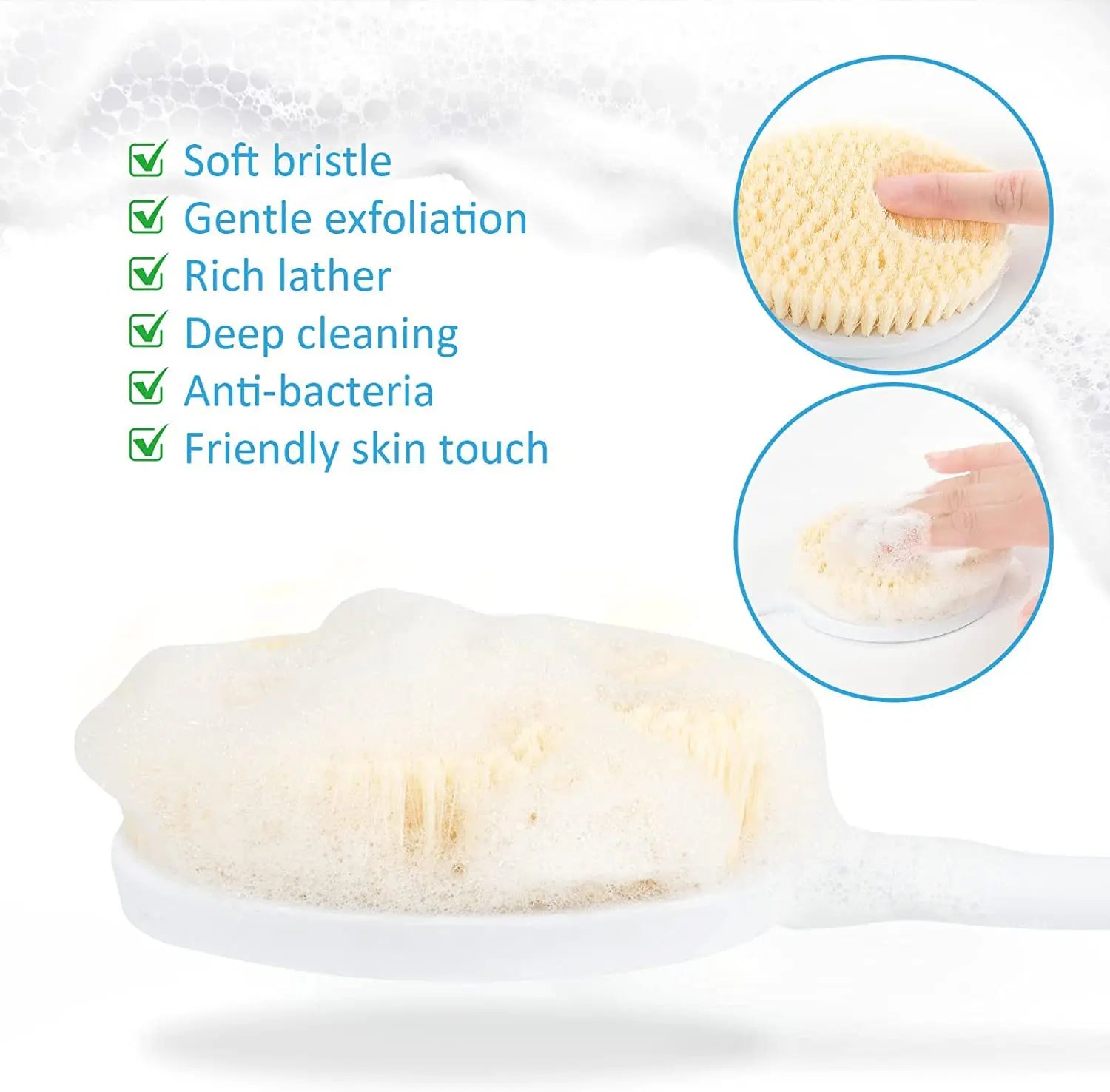 lightweight bath brush