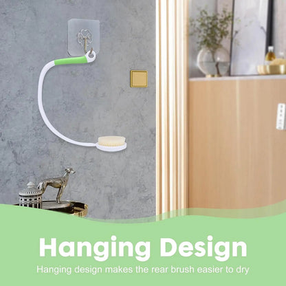 ergonomic shower brush