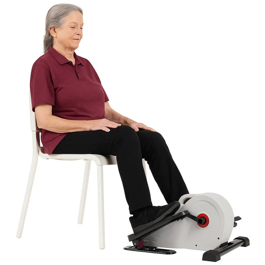 Magnetic Under Desk Elliptical Pedal Exerciser for Seniors – Low-Impact Workout