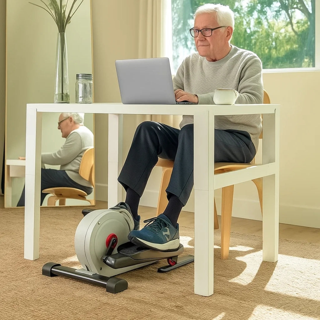 

Compact Senior Pedal Exerciser for Home, Office, or Rehab Use