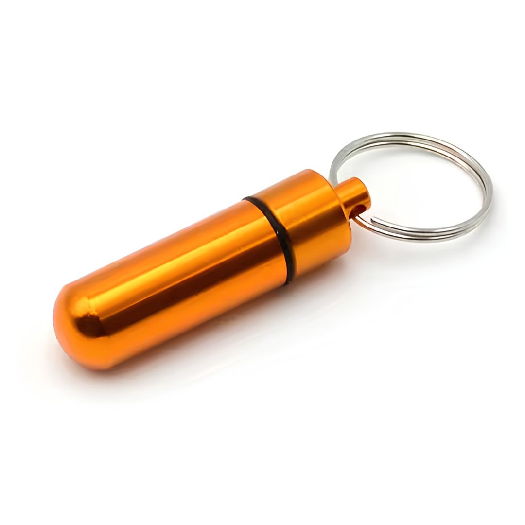 Pill Holder Keychain