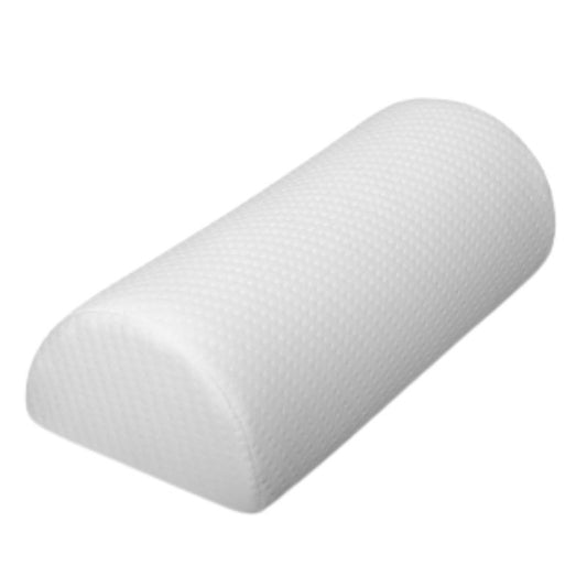 Cylindrical memory foam pillow