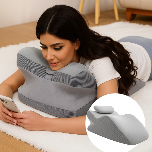 Multifunctional Prone Position Lie Pillow – Memory Foam Cushion for Bed Comfort