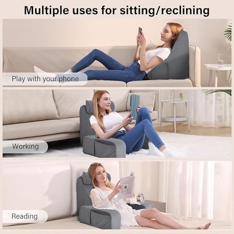 Reading Pillow with Arms & Neck Support