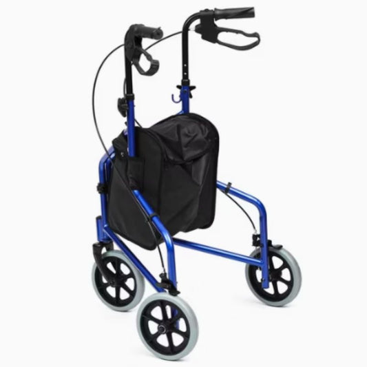 Rehabilitation Rollator Walker – Foldable & Stable for Elderly Assistance