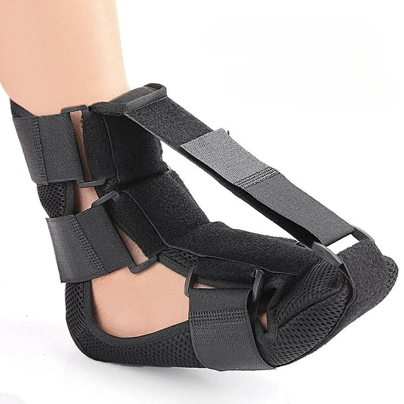 Plantar Fasciitis Night Splint - with Triple Buckle Foot Drop Brace