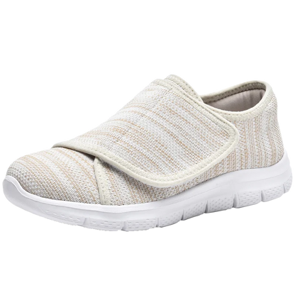 Women’s Orthopedic Wide Fit Shoes -  Soft Comfortable Walking Shoes for Swollen Feet